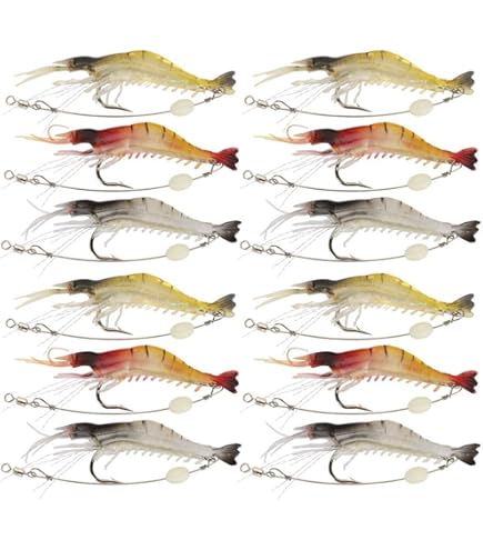 Amazon.com: Vbestlife 50Pcs Simulation Fishing Bait, Artificial Simulation Small Grass Shrimp Fishing Bait for Sea Water and Freshwater : Sports & Outdoors Amazon.com: Vbestlife 50Pcs Simulation Fishing Bait, Artificial Simulation Small Grass Shrimp Fishing Bait for Sea Water and Freshwater : Sports & Outdoors