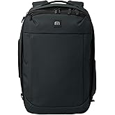 TravisMathew Convertible Backpack Briefcase TMB106, Black