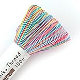 Olympus Col. 306 Sashiko Thread 328.1 ft (100 m) 6 Color Large Roll
