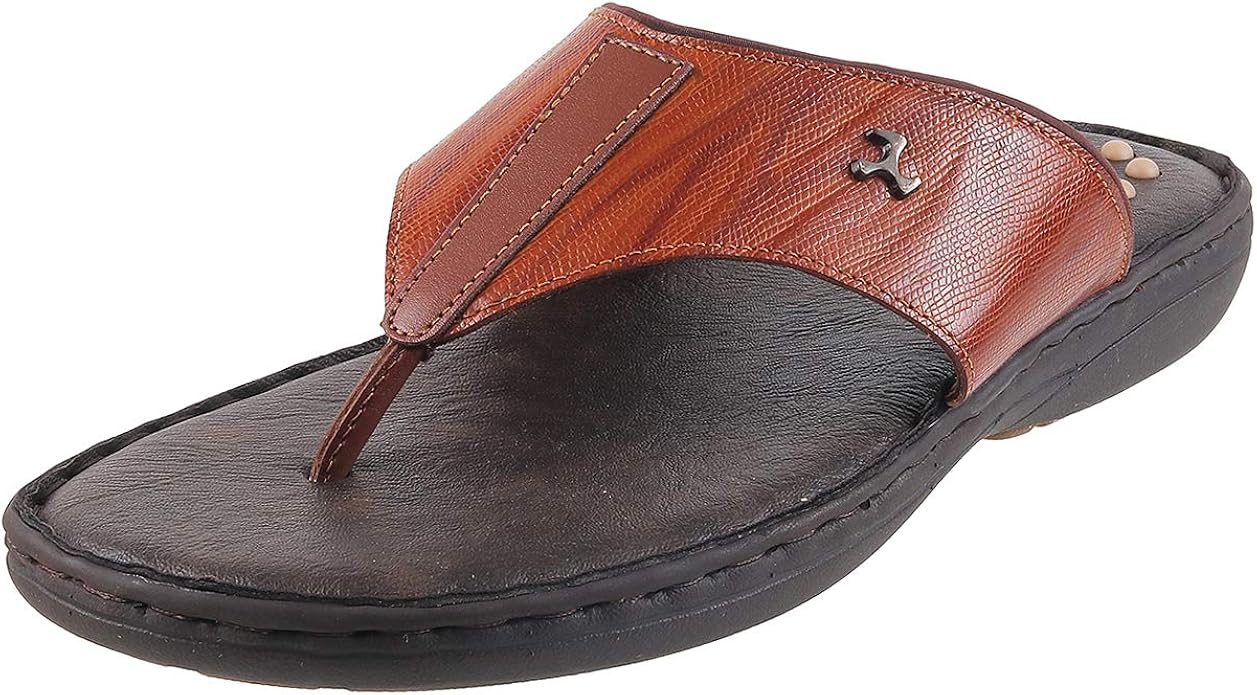 Buy Mochi Men Leather Sandals (16496) at Amazon.in