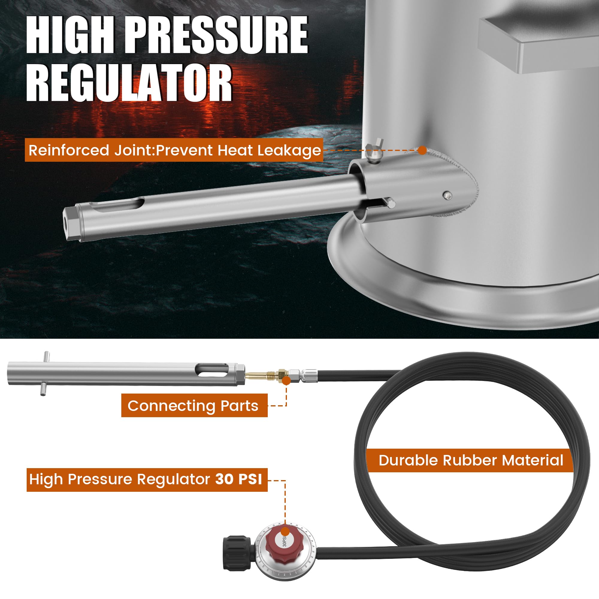 Nelyrho 6KG Melting Furnace Kit, Stainless Steel Foundry with Crucible Tongs, Ingot Mold, Goggles, Gloves, Carry Bag, Ideal for Smelting Silver, Copper, and Aluminum, Metal Recycling Casting Tool