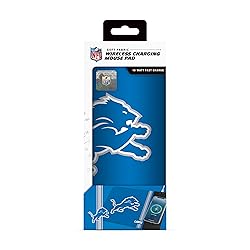 SOAR NFL Wireless Charging Mouse Pad, Detroit Lions