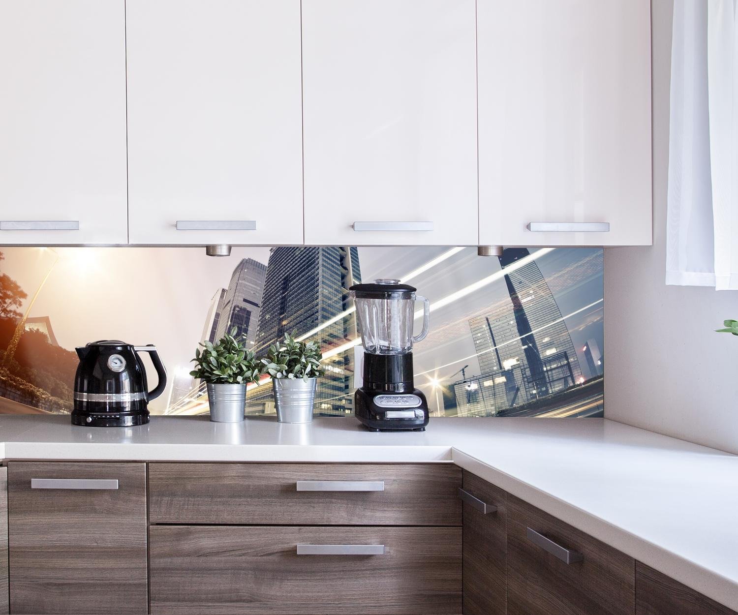 Protector Contra Salpicaduras De Cocina Debajo Del Gabinete | Tsukyomi