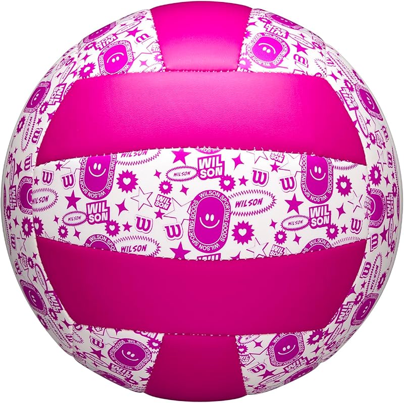 Voleibol Stamp, Couro Sintético, Arrojado e Brilhante, Desempenho Fiável, Tecnologia de Proteção de Ar, Tamanho Oficial, Cor Roxo e Branco