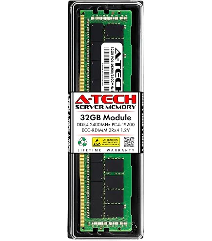 Samsung M393A4K40BB1-CRC 32GB DDR4-2400 LP ECC Reg Server Memory