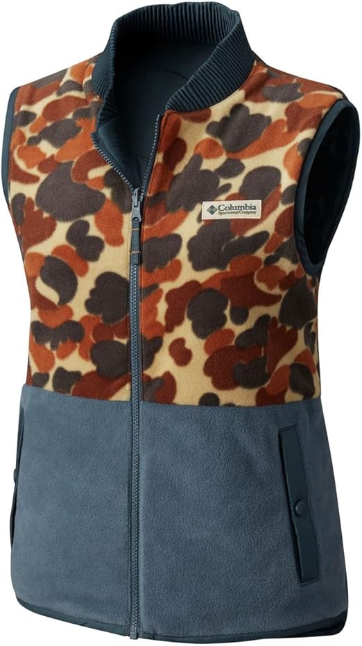 brown columbia vest