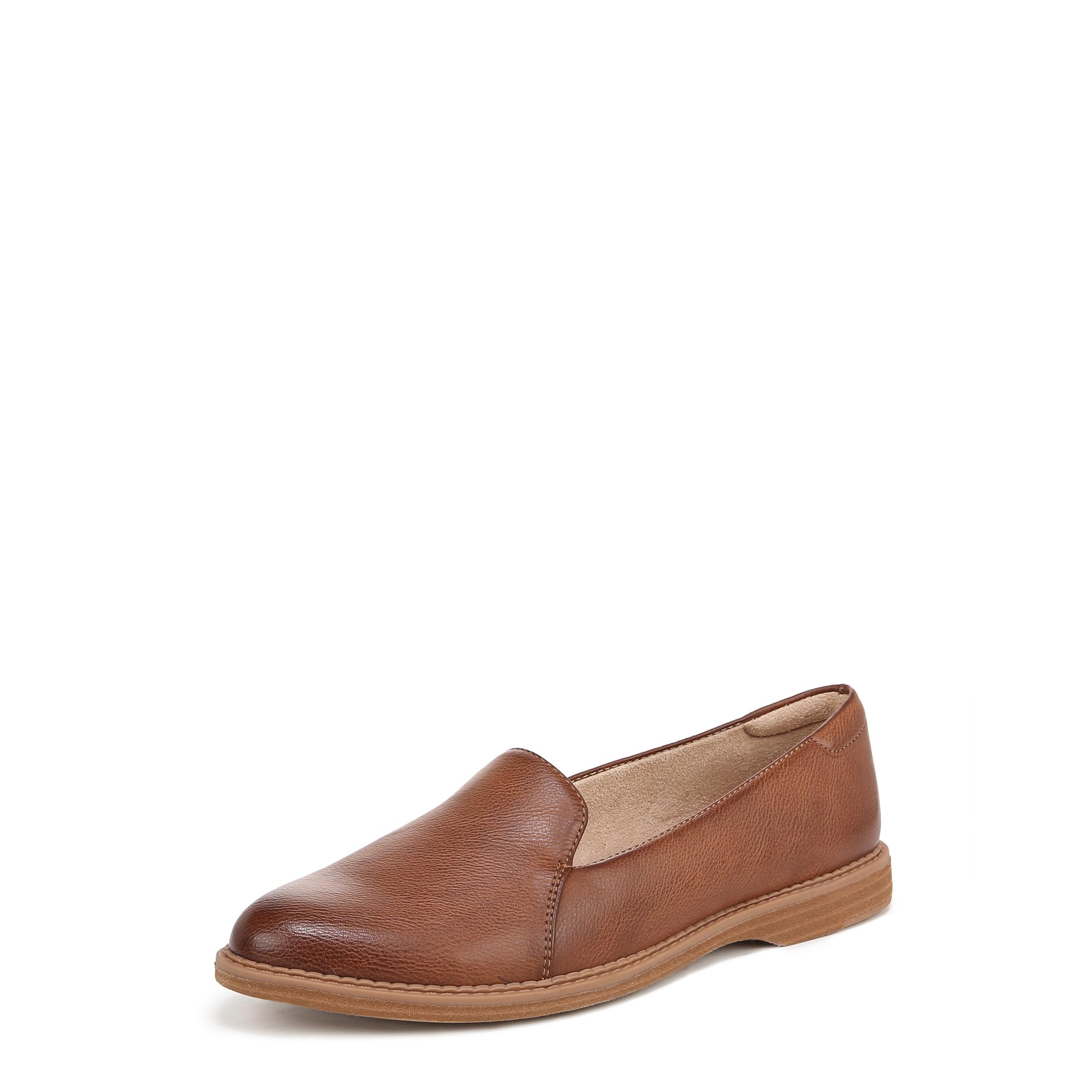 Naturalizer Soul Women’s Yippee Slip On Casual Loafers Loafer Saddle Brown 6.5 M