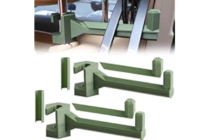 ORAPBOT 2 Set Bow Hanger for Truck Portable Bracket Bow Buddy Universal Compound Bow Headrest Holder for Vehicle Storage and Hunting Transport (Green)