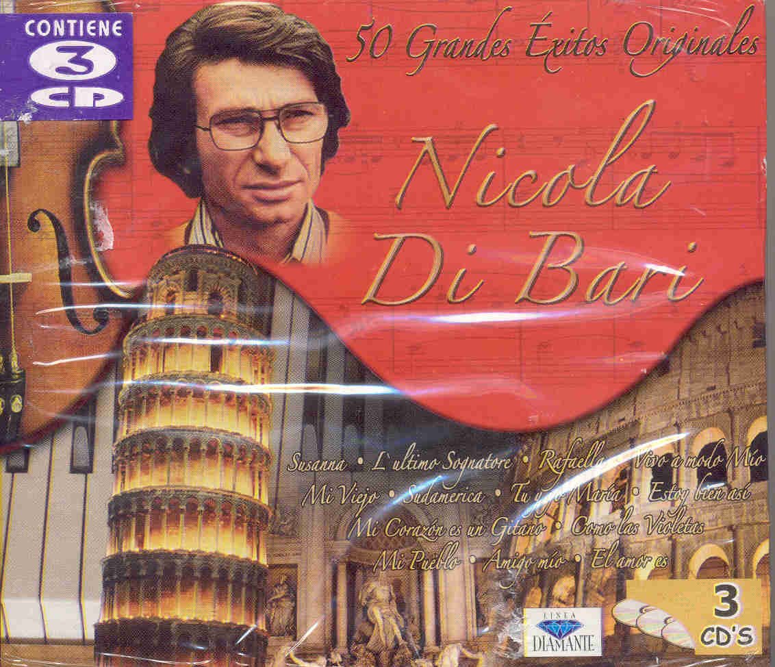 NICOLA DI BARI 50 GRANDES EXITOS DE NICOLA DI BARI Music NICOLA DI BARI 50 GRANDES EXITOS DE NICOLA DI BARI Music