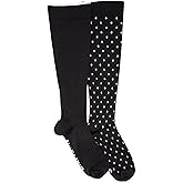 MUK LUKS womens 2 Pair Pack Nylon Compression Knee High Socks