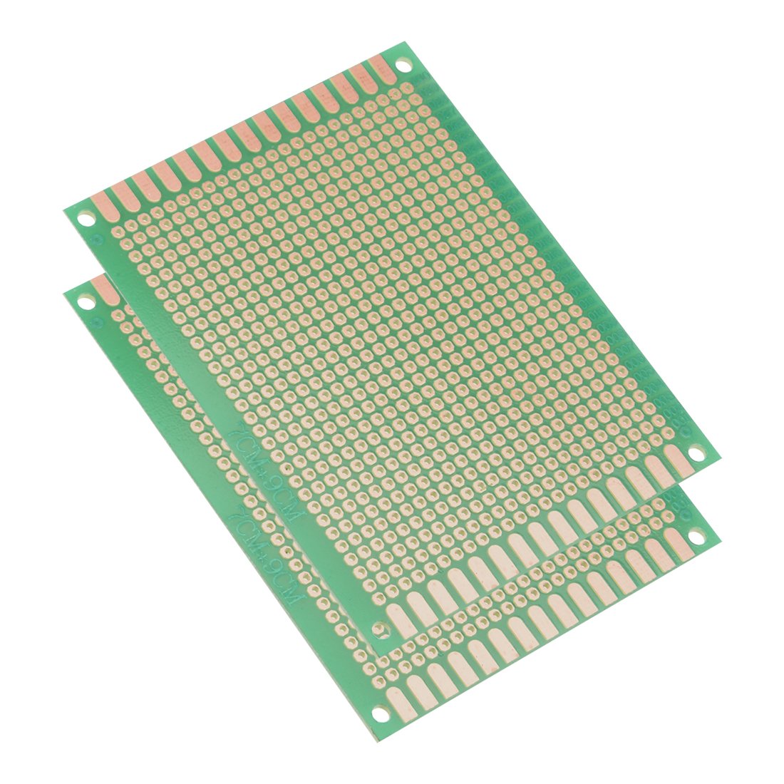 Sourcingmap 7x9cm Single Sided Universal Printed Circuit Board for DIY Soldering 2pcs