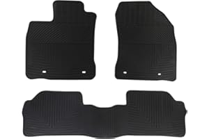 Matericuo Car Floor Mats Custom Fit for Lexus CT 200H 2011-2017 Black Rubber Auto Liner Mats All Weather Protection Heavy Duty Odorless