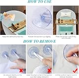 YUET Inflatable Bathtub Pillow Spa Bath Cushion Head Neck Back Support Suction view 5