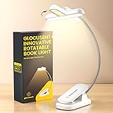 Glocusent Rotatable Book Light for Reading at