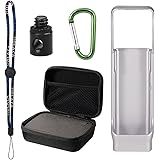 Security Mount with EVA Carrying Case, Climbing buckle and Strap for Insta 360 Nano camera, compaitible with 1/4'' screw tripod,monopod and other camera accessories by HOLACA