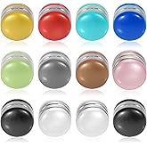 PHOGARY 12 Pairs Hijab Magnets, Strong Hijab Pins for Women, Multi-Use Pinless Hijab Magnetic Pins, Muslim Magnetic Buttons Scarf Pins, No-Snag Brooch Clasp for Clothes Dress Scarves (10 Colors)