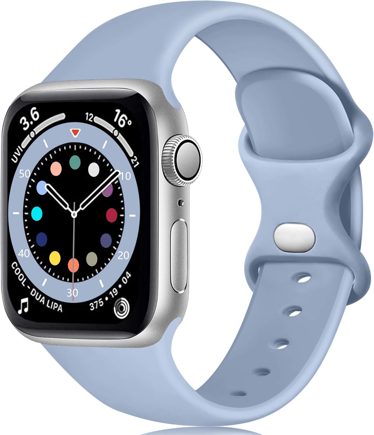 Epova Silicone Strap Compatible with Apple Watch Strap 40mm 38mm 41mm 42mm