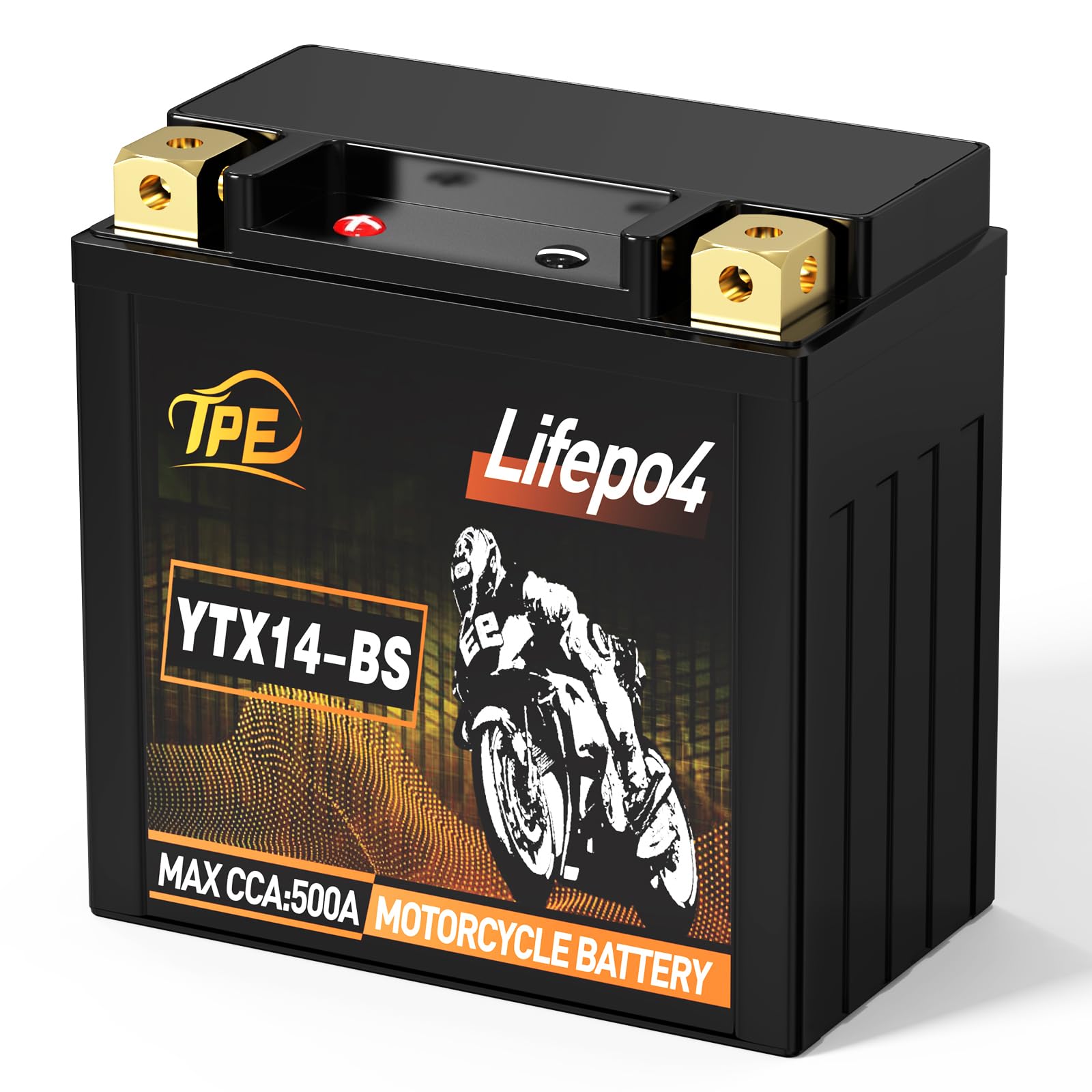 Photo 1 of Tpe Lithium hium Powersport Battery, 12V 8Ah Motorcycle, ATV, UTV, PWC,Jet Ski, 4 Wheeler, Lawn Mower and Generator Battery DLF14-BS YTX14