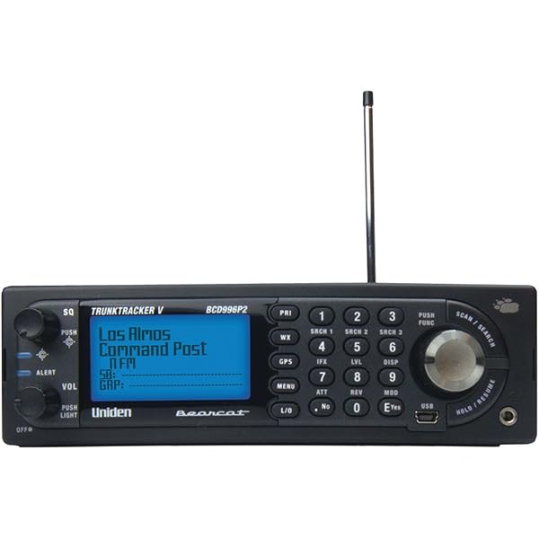 UNIDEN BCD996P2 DIGITAL MOBILE TRUNKTRACKER V SCANNER, 25,000 DYNAMICALLY ALLOCATED CHANNELS, CLOSE CALL RF CAPTURE TECHNOLOGY, 4-LINE ALPHA DISPLAY, BASE/MOBILE DESIGN, PHASE 2