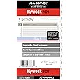 AT-A-GLANCE 2023 Weekly & Monthly Planner Refill, Hourly, 10831 DAY-TIMER, 3-3/4" x 6-3/4", Size 3, Portable Size, Loose Leaf (471-285Y)