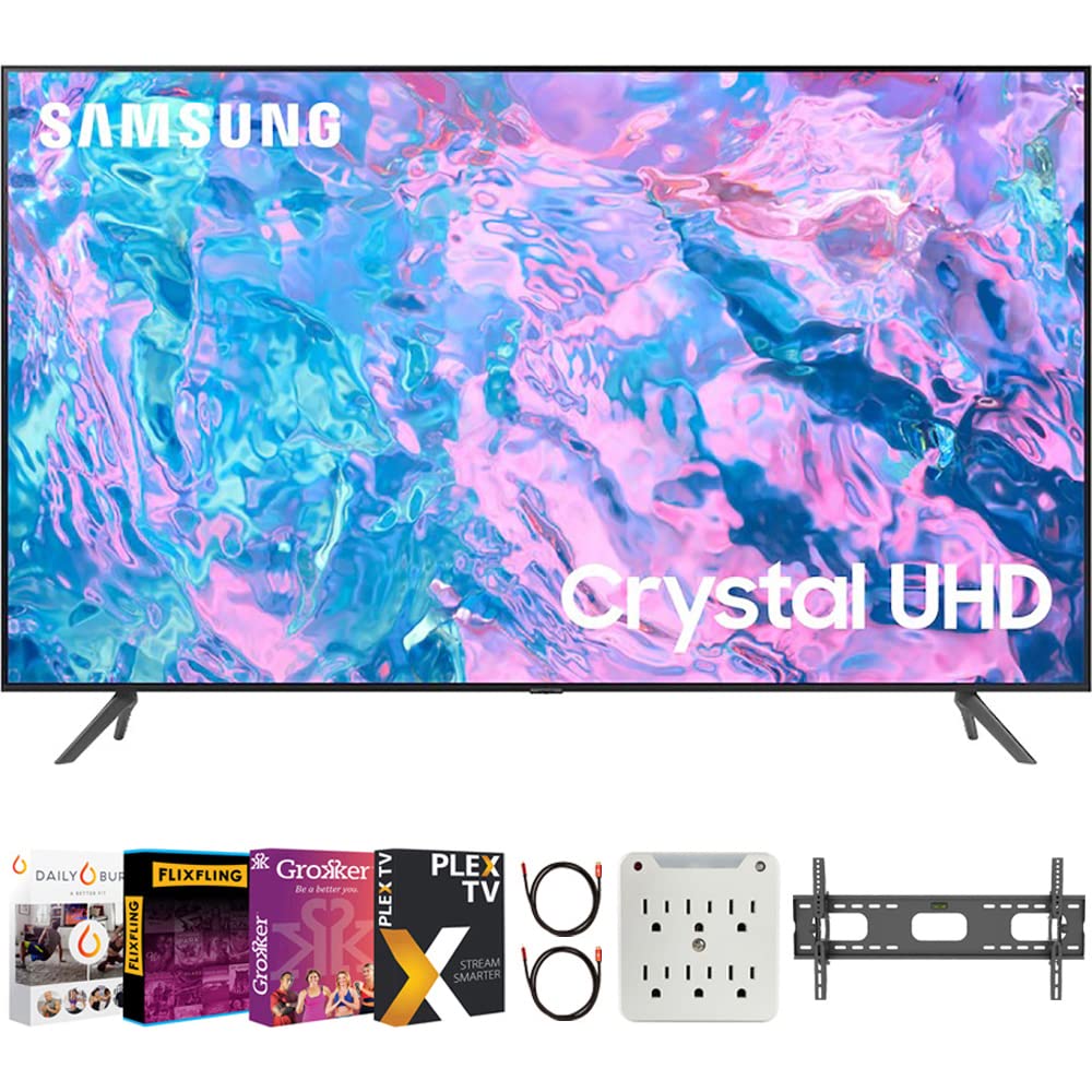 Mua Samsung CU7000 55 Inch Crystal 4K UHD Smart TV Bundle with Premiere ...