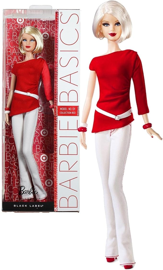 barbie basics red collection