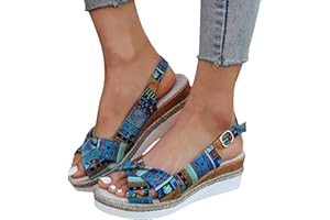 JINGPEINS Sandals for Women Dressy Summer, Orthopedic Sandals for Women with Arch Support Open Toe Buckle Strap Sandals