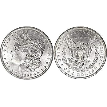 Morgan Silver Dollar (Pre 1921 Morgan Silver Dollar 1878 to 1904) - View 6