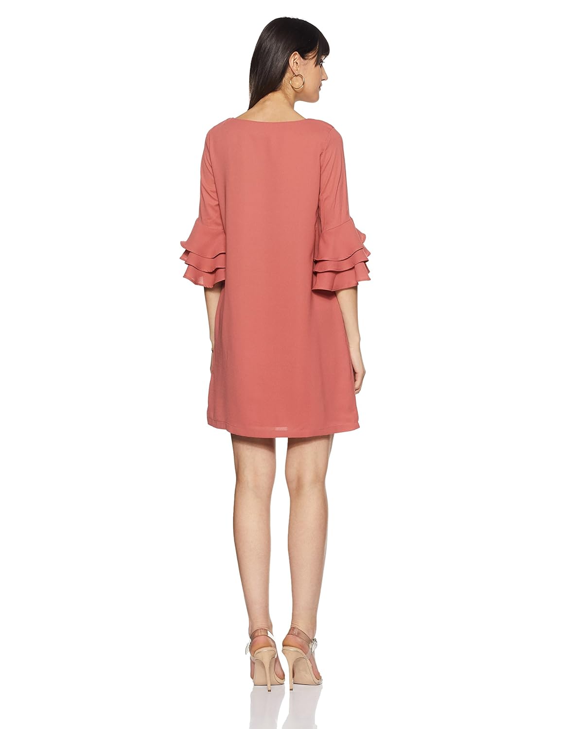 symbol amazon brand women's shift knee long dress