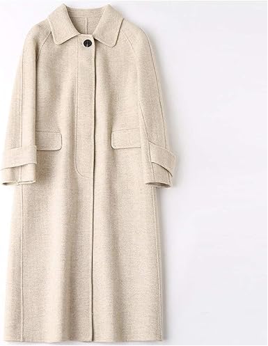 beige wool coat womens