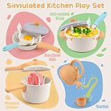 Dreamon Mud Kitchen Accessories Playset Kids Kitchen Pots Pans Toy Gift view 2
