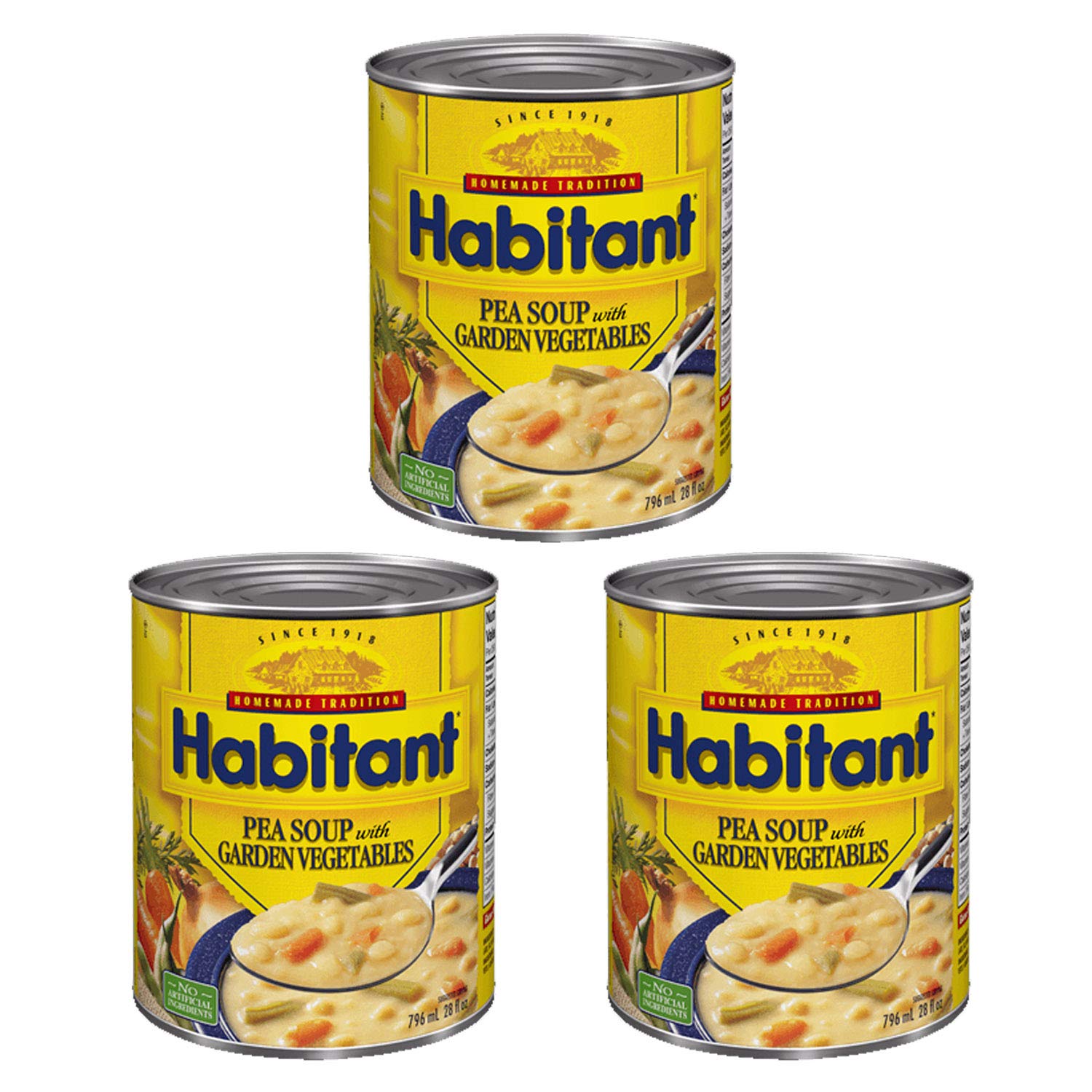 Amazon.com : Habitant Pea Soup with Garden Vegetables 796ml/28 fl. oz
