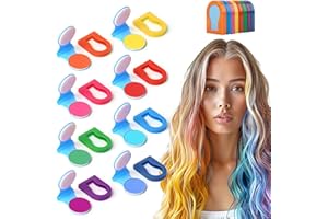 8 Colors Temporary Hair Chalk Hair Dye For Girls Adults, Washable Hair Color Makeup For Sport Events Halloween Christmas Birt