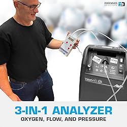 Oxygen Analyzer by Forensics | 21%-100% | O2, Flow