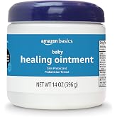 Amazon Basics Healing Ointment for Babies, Skin Protectant for Dry or Cracked Skin, Pediatrician Tested, 14 Ounce, 1-Pack (Previously Solimo)