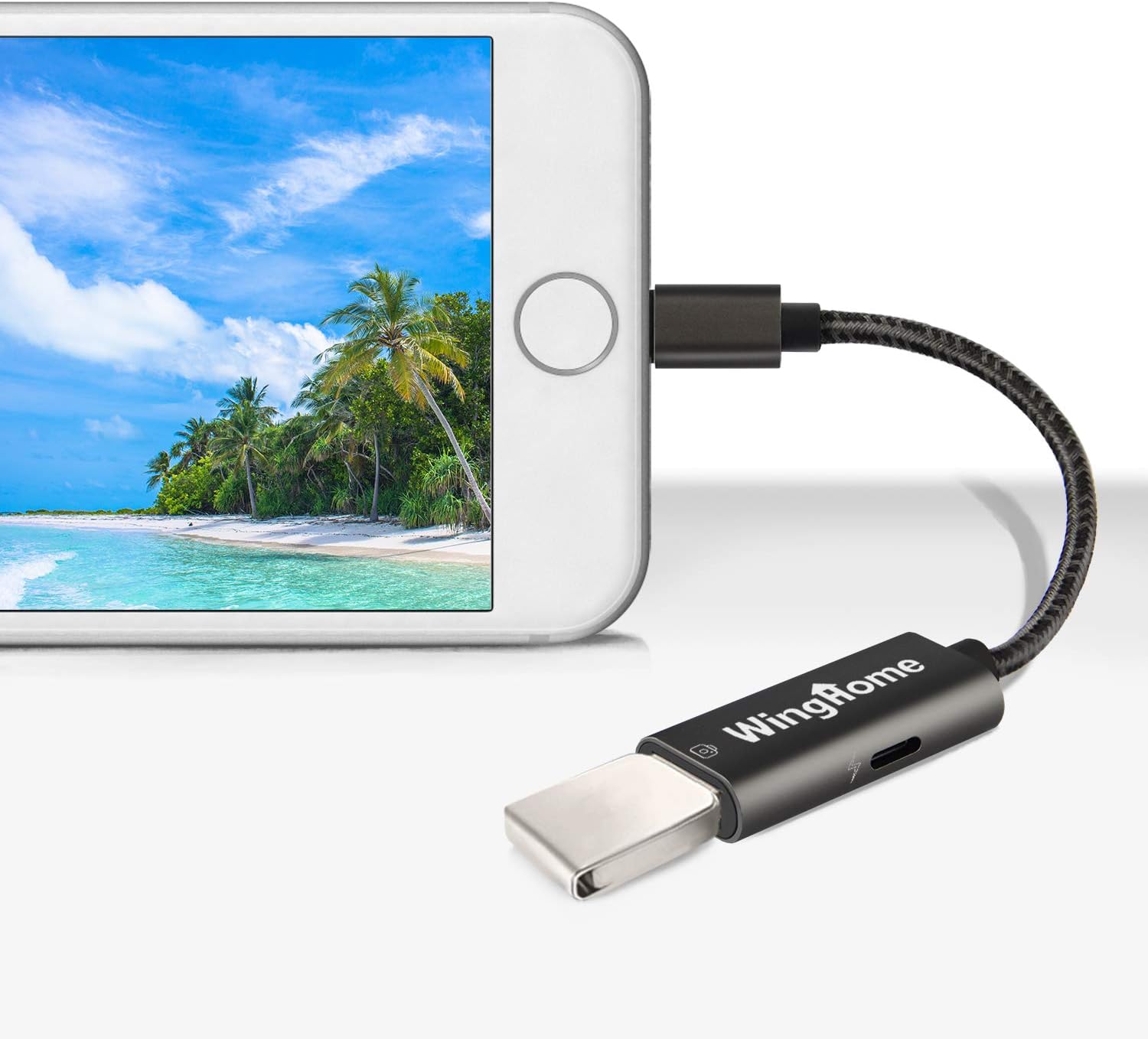 Bluetooth Camera Adapter WingHome USB Camera Adapter (Black) – BigaMart