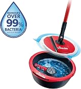 Vileda Spin & Clean Mop and Bucket Set 360° Spinning Head Foldable view 7