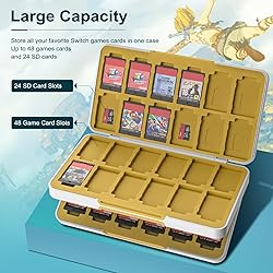 TiMOVO 48 Game Card Case for Nintendo Switch