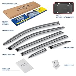 Goodyear Shatterproof Window Deflectors for Jeep