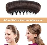 JinliangGuo Bump Clip Volume Hair Base Natural Dark Brown Women Girls Beehive view 5