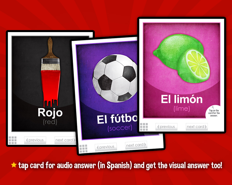 Flash Cards Spanish for Android