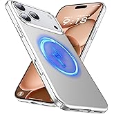 GRECAZO Magnetic Ultra Thin Frosted Designed for iPhone 17 Pro Max Phone Case 6.9 inch(2025) Slim Minimalist Lightweight Matte Hard PC Compatible with MagSafe Cover Protective Bumper Case-Silvery