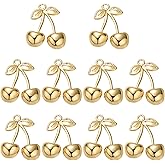 COGCHARGER Fruit Food Cherry Charms for Jewelry Making Cherry Shape Pendants for Bracelets Earrings Necklace DIY Crafts