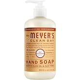 MRS. MEYER'S CLEAN DAY Hand Soap, Oat Blossom Scent, 12.5 Fl Oz Bottle | Hand Soaps, Liquid Hand Soaps, Cruelty-Free Soaps, M