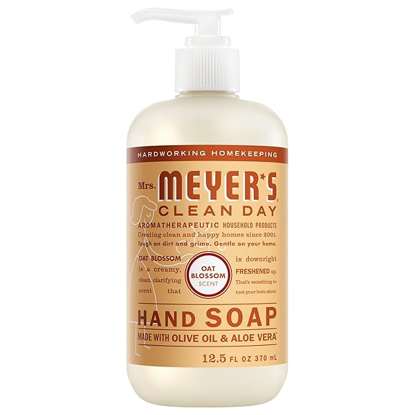 MRS. MEYER’S CLEAN DAY HAND SOAP, OAT BLOSSOM...