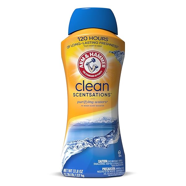 ARM & HAMMER IN-WASH SCENT BOOSTER, PURIFYING WATERS, 37.8 OZ