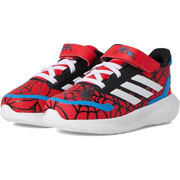 Amazon.com | adidas Boy's Fortarun Spider-Man CF (Little Kid/Big Kid) Vivid  Red/Black/White 6 Big Kid M | Running