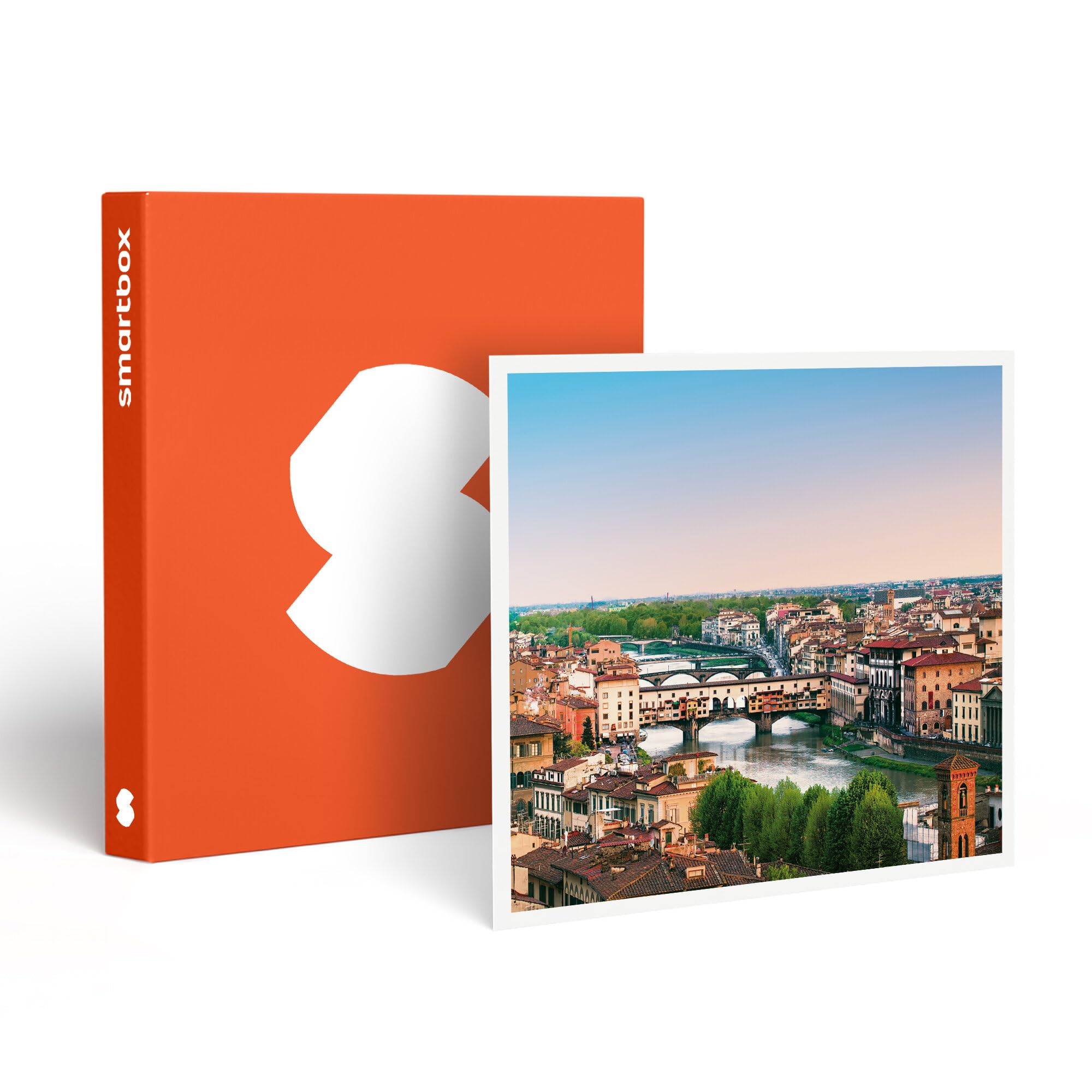 Smartbox - Gift Box for Men or Women - Stay in Florence - Original Gift Ideas - 1 Night with Breakfast and Possibility of Dinner or Wellness Experience for 2 People