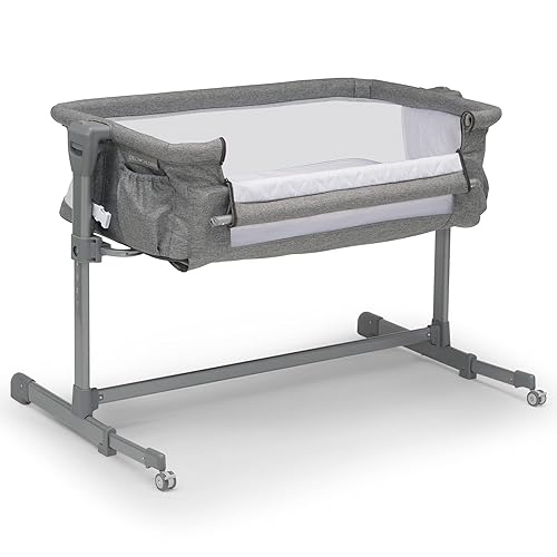 Delta Children Close2Me Bedside Baby Bassinet Sleeper with