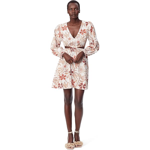 レディースウェア Dahlia GUESS Women's Dahlia Dress, Miraflores Print, Medium at